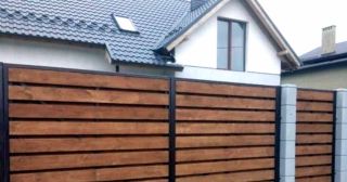 Купить распашные ворота деревянные Похвистнево, цена от 2700 руб.